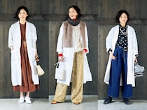 薄手のアウターの出番到来！　冬まで着られる1枚仕立てのロングコート4選