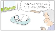 猫マンガ　第48回　ねころびもひとしお「あなたには敵いません……」