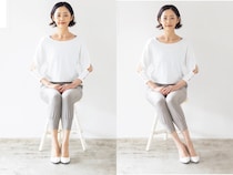 50代は姿勢が命！　シャキッと見える美姿勢の法則を野原遥さんがレクチャー！　素敵見えのヒント特集【前編】