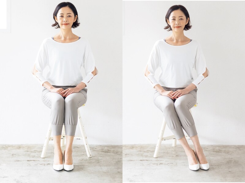 50代は姿勢が命! シャキッと見える美姿勢の法則を野原遥さんがレクチャー! 素敵見えのヒント特集【前編】