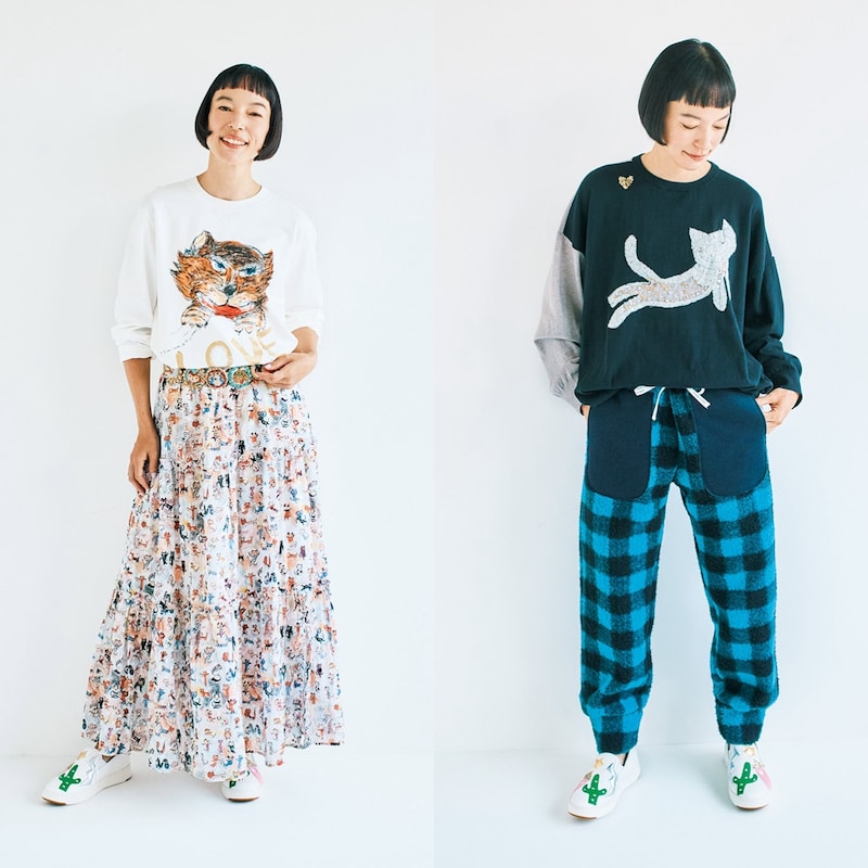 50代におなじみ【ツモリチサト】から届いた ネコモチーフのおしゃれ