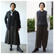 【１週間コーデ】秋冬はマニッシュな重ね着がおしゃれ！～〈月曜日・火曜日〉#013 Yukari Suda～