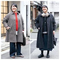 【１週間コーデ】チェックコートと4wayコート 機能性コートで冬じたく～〈水曜日・木曜日〉#014 Satomi Mori～