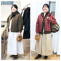 【１週間コーデ】優秀リバーシブルアウターをオン＆オフで着まわし～〈金曜日〉#014 Satomi Mori～