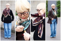 「スカーフ＆ストール」で50代がおしゃれに！ 【巻き方アドバイス付き】 ～冨永彩心さんが指南！ 毎日の装いがちょっと垢ぬけるコツ vol.1 ～