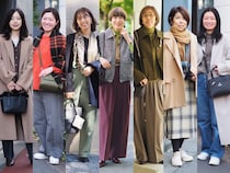 【1週間スナップ】50代必見の若見えコーデ7選！ カラーアイテムやデニムで鮮度を上げて（12月8日～14日）