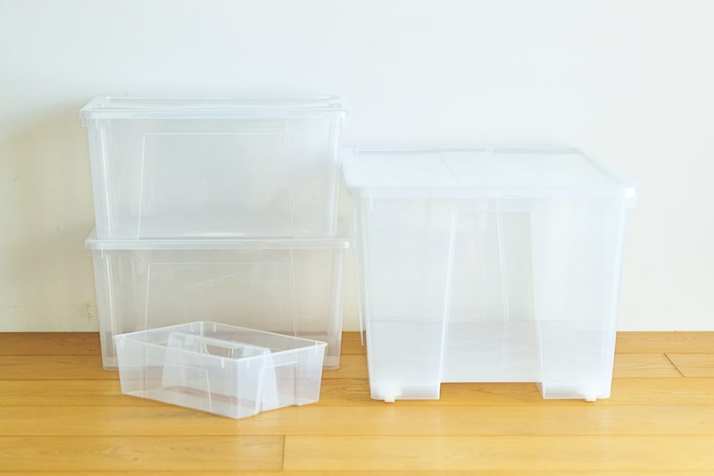 【「IKEA（イケア）」で指名買い】透明収納ケースは隠れた名品！ クローゼットの整理に大活躍