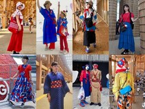 【万博スナップ】大人の「ミャクミャクコーデ」8選！ リメイク＆公式グッズでおしゃれを楽しむ