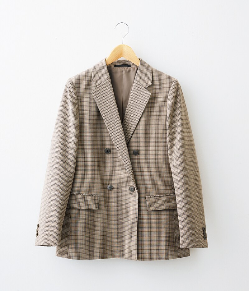 【ユニクロで指名買い!】スタイリスト平井律子さんが推薦する「ダブルジャケット」が大人のおしゃれを格上げ!