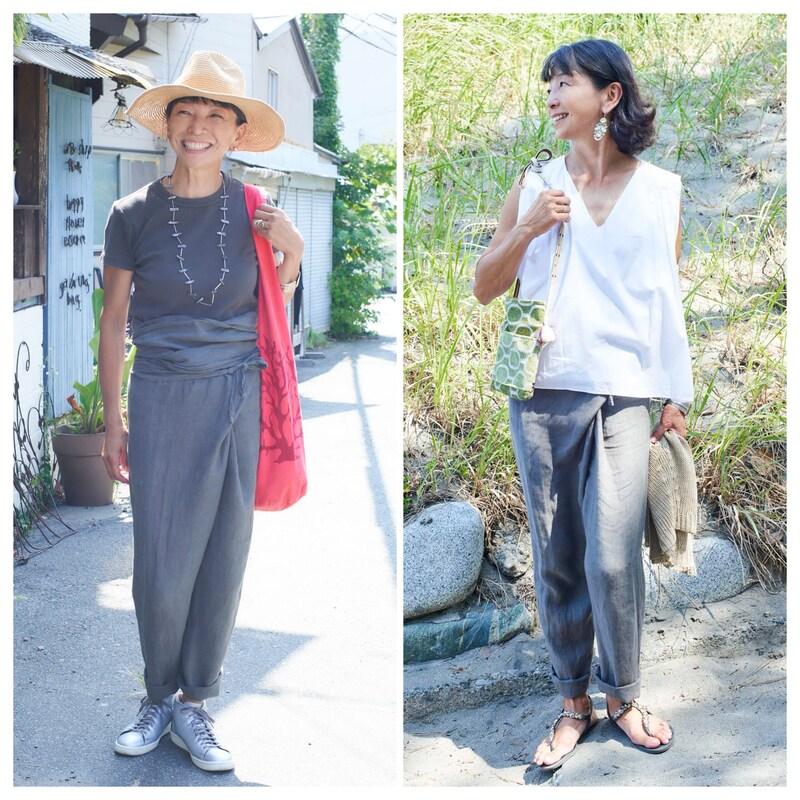 【1週間コーデ】リネンパンツを着まわして一泊出張へ~〈金曜日〉#012 Sae Yamane~