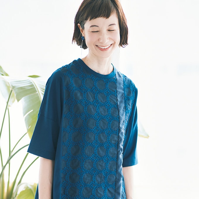 大人になじむプランドピックアップ【ケイハヤマ プリュス】秋を感じさせる華やかな装い