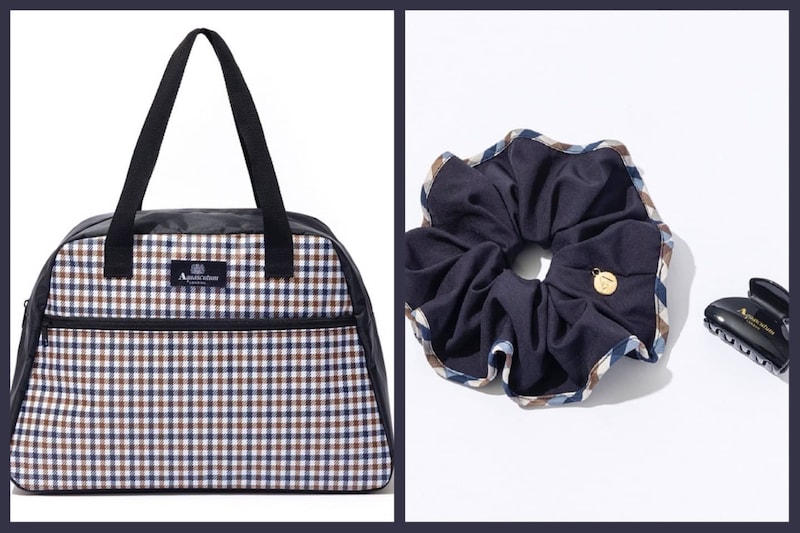 50代のおしゃれと好相性♡ 『GLOW 2026年3月号付録』は英国老舗“アクアスキュータム”の洗練ボストンバッグ