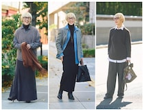 【脱・着ぶくれ！ 冬の重ね着 ３つのルール】50代の痩せ見えレイヤード術～冨永彩心さんが指南！ 毎日の装いがちょっと垢ぬけるコツ vol.3 ～