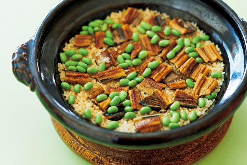 清水ミチコのシミチコキッチン Vol.1〜穴子と枝豆の炊き込みご飯〜