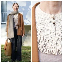 【１週間コーデ】アンティークつけ衿で女子力アップ！  ジャケットコーデに魔法を～〈金曜日〉#016 Misato Shimizu～