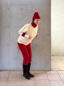 優恵のおしゃれは心意気  Vol.25 「スキーセーターが着たいのに」