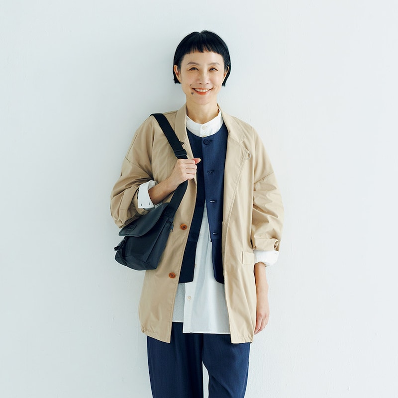 軽やかな春おしゃれ【50代御用達ブランド】ケイ ハヤマ プリュスでつくるレイヤードスタイル