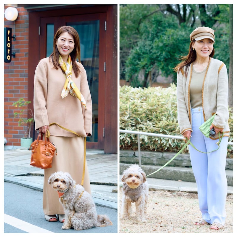 【１週間コーデ】ベージュ×ライムグリーンで ヴィンテージミックスを春らしくフェミニンに！～〈月曜日・火曜日〉#018 Mariko Kuriya～