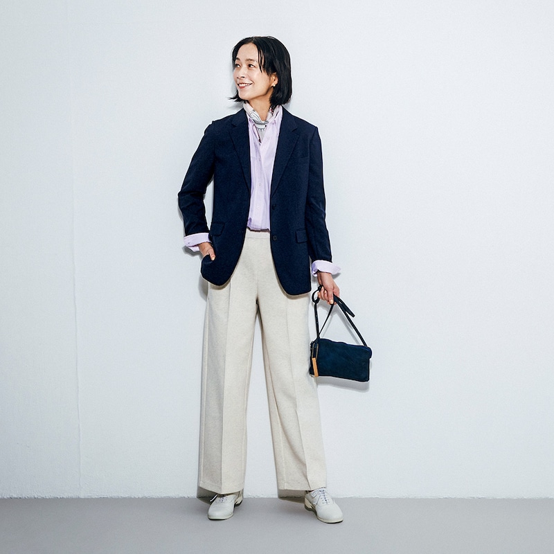 【ユニクロで指名買い】ウエストゴム×センタープレスの絶対欲しい秀逸パンツ