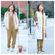 【１週間コーデ】旬のオールインワンは２通りで着まわし ブルゾンでカジュアル、ジレできれいめに～〈金曜日〉#018  Mariko Kuriya～