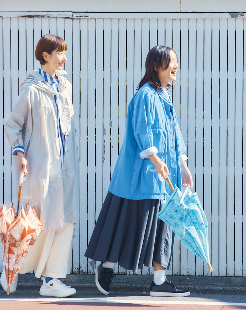 【50代のおしゃれ】日中気温20度の正解コーデ雨対策も考えた初夏の着こなし