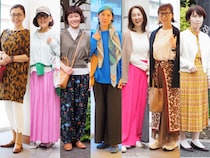 【1週間スナップ】50代の失敗しない柄&カラーコーデ7選 「無難見え」を卒業するヒント