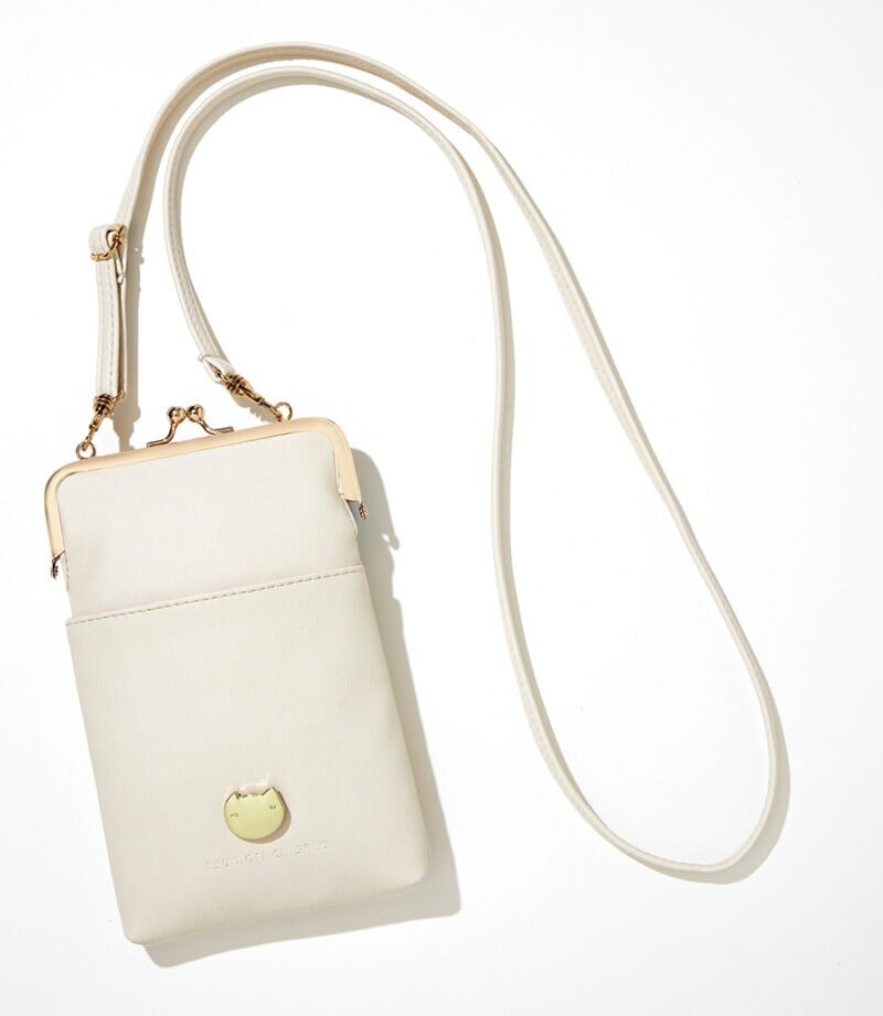 ツモリチサト  猫がま口 長財布 ツモリチサト キャリー tsumori chisato CARRY ぷちネコ 2つ折り財布