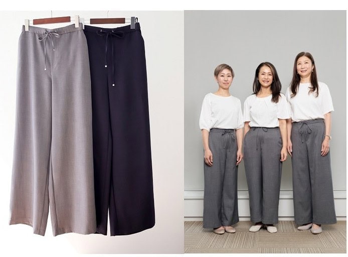 【大人のおしゃれ手帖×しまむら】　“服のサイズが合わない”を解決！　着るだけで、瞬間きれい！　50代からの“美ューティフル”なパンツを発売！（※一部限定店舗販売）