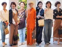 【1週間スナップ】“きちんとしてる”のに若々しい！ 50代のあか抜けコーデ7選