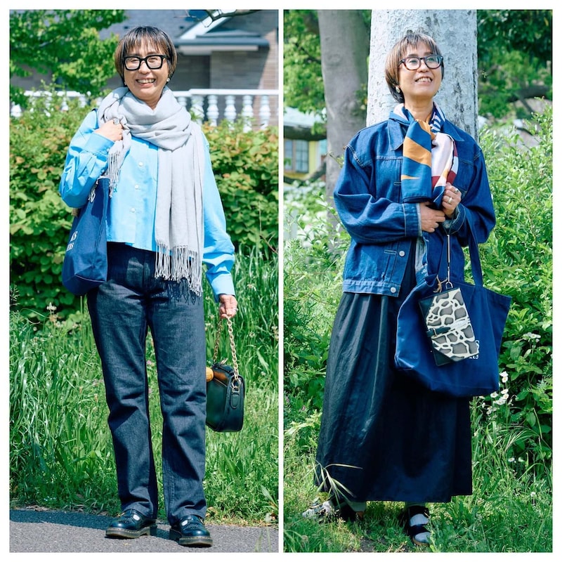 【１週間コーデ】 黒デニムとＧジャン 初夏のきれいめデニムスタイル２選～〈金曜日〉#020 Masami Ishihara ～