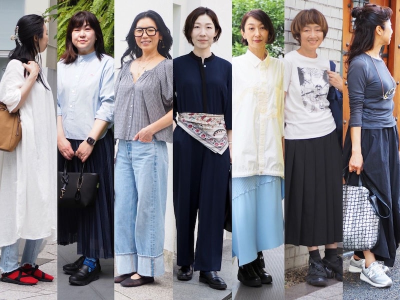 【1週間スナップ】表参道でキャッチ！ オバ見えを回避するシンプルコーデの作り方7選