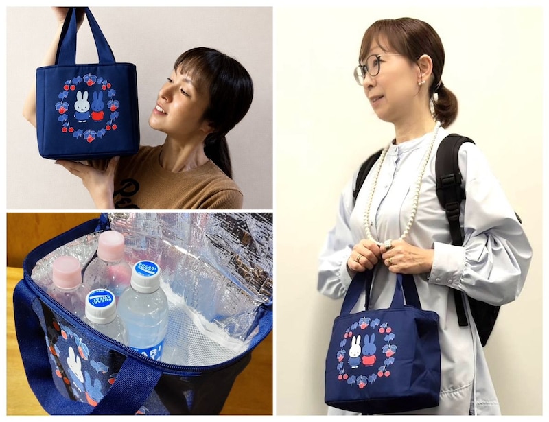 【使ってみました! ミッフィー付録】「マチが広いボックス型保冷バッグ」の使い心地は? 『大人のおしゃれ手帖』7月号増刊 お弁当スーパーの買い物に使えるか読者が検証!