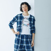 【クレプリ ツモリチサト】涼やかで快適な大人世代の日常着チェックと色を楽しむ初夏のおしゃれ