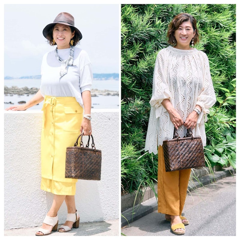 【1週間コーデ】白トップスで爽やかに! 夏の最旬きれいめスタイル ~〈水曜日・木曜日〉#021 Yumi Tsuchiya~