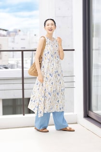 【しまむらhareiroで指名買い】はまじさんが着こなす　真夏を彩る大人の涼感機能服７選【50代ファッション】