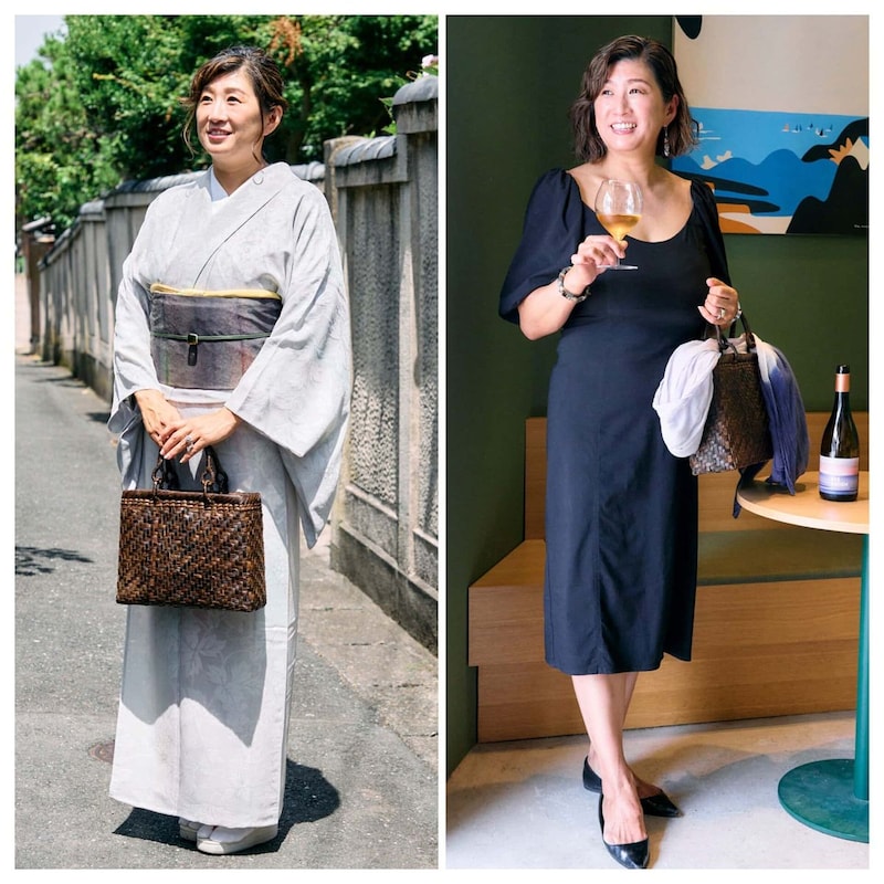 【1週間コーデ】［夏着物と黒ワンピ］大人の夏フォーマルを涼やかに装う工夫～〈土曜日・日曜日〉#021 Yumi Tuchiya～