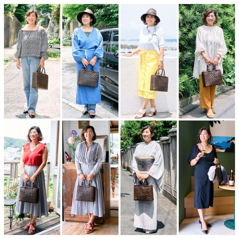 【1週間コーデ】かごバッグ1つで1週間!48歳葉山暮らしの「大人の夏スタイル」~土屋由美さん #021 Yumi Tuchiya ~