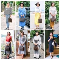 【１週間コーデ】かごバッグ1つで1週間！48歳葉山暮らしの「大人の夏スタイル」～土屋由美さん #021 Yumi Tsuchiya ～