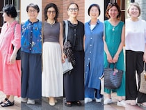 【1週間スナップ】50代は素材で差がつく！ 35℃超えの猛暑を乗り切る快適素材コーデ7選（7月20日～26日）