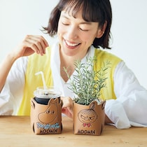 【雑誌付録】ムーミンのインテリアスタンド2個セット！ リモコン、ペン立て、コーヒーホルダーにも◎ 使い方無限大！ レザー調で高級感も。お部屋やデスクのアクセントに！大人のおしゃれ手帖９月号増刊