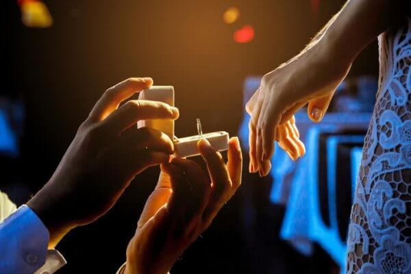 男の涙が許せるケース:告白やプロポーズに成功