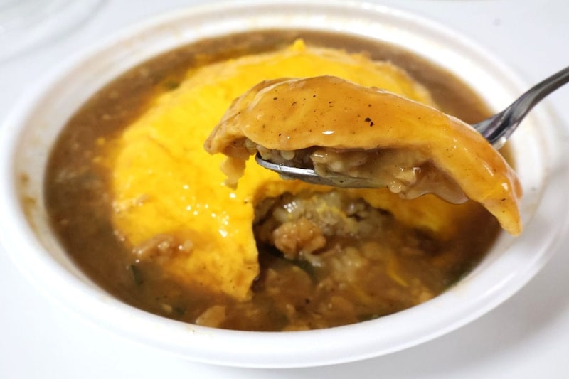 たまごが分厚くて美味しい