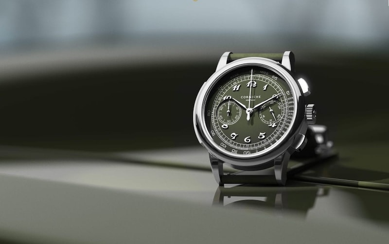 【グリーン文字盤の限定クロノグラフ】コーニッシュ「コニエールⅡ」の第2弾が登場！2022年第1弾の熱狂が再び