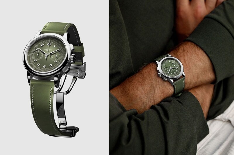 コーニッシュ「コニエールⅡ クロノグラフ」￥97,900／クォーツ／39㎜径／5気圧防水／世界限定249本