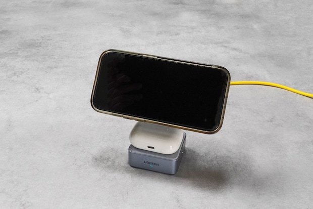 UGREEN MagFlow 2-in-1 マグネット式ワイヤレス充電器 25W