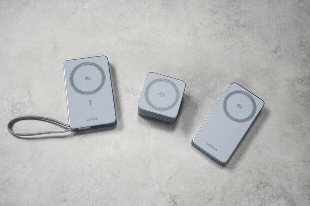 UGREEN MagFlow マグネット式モバイルバッテリー 10000mAh 25W
¥11,580

UGREEN MagFlow 2-in-1 マグネット式ワイヤレス充電器 25W
￥6,990

UGREEN MagFlow 3-in-1 マグネット式 ワイヤレス充電器 25W
￥13,990