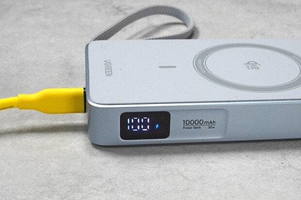 UGREEN MagFlow マグネット式モバイルバッテリー 10000mAh 25W
