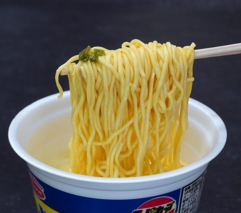 エースコック スーパーカップ1.5倍 北海道 コーン塩バター味ラーメン／マイルド風味なのに、スーパーカップの麺に負けていないスープの味！ だけどしつこくならずさっぱりと食べられました