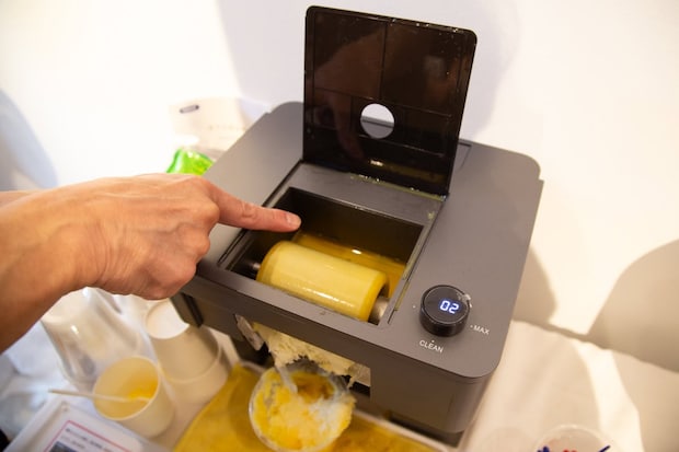 先進のドラム技術によりなめらかなフローズンがわずか1分で完成