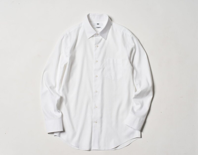 ユニクロ スーパーノンアイロンスリムシャツ